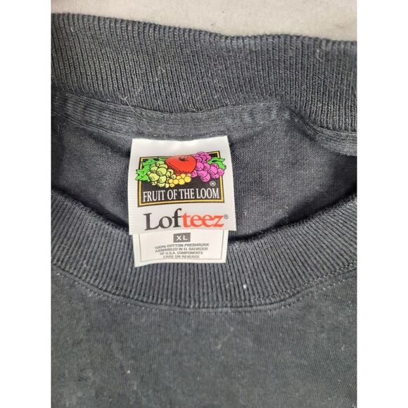 Funny Christmas Shirt Men's Medium Graphic Tee Santa Reindeer Vintage - Picture 4 of 7